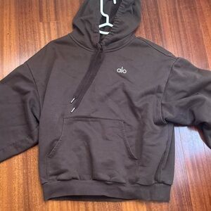 ALO Yoga Brown Hoodie